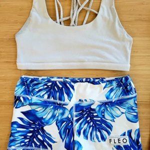 Fleo shorts and Born Primitive sports bra